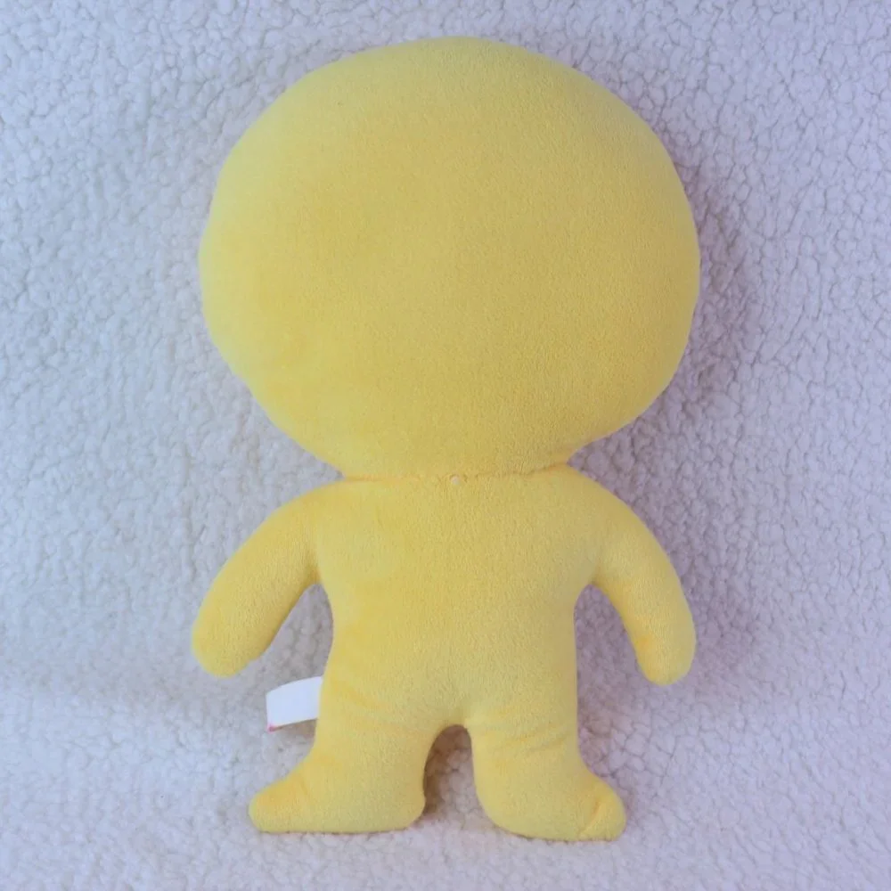 EMOJI YELLOW SMILING DOLL PLUSH‎ STUFFED 12